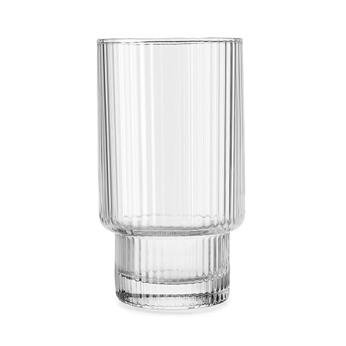 Premium Ribbed Highball Waterglass