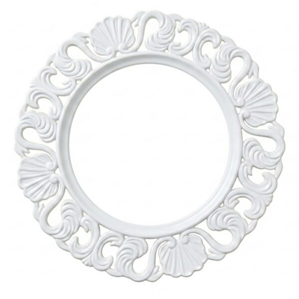 Premium White Affair Charger Plate